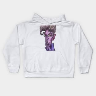 Purple Rain Prince Kids Hoodie